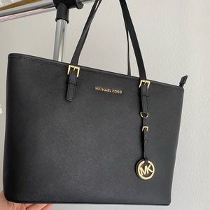 Big Michael Kors Black Tote